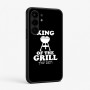 כיסוי בעיצוב אישי עם השם שלך לדגם - Nothing Phone (3a) Pro בעיצוב מלך הגריל