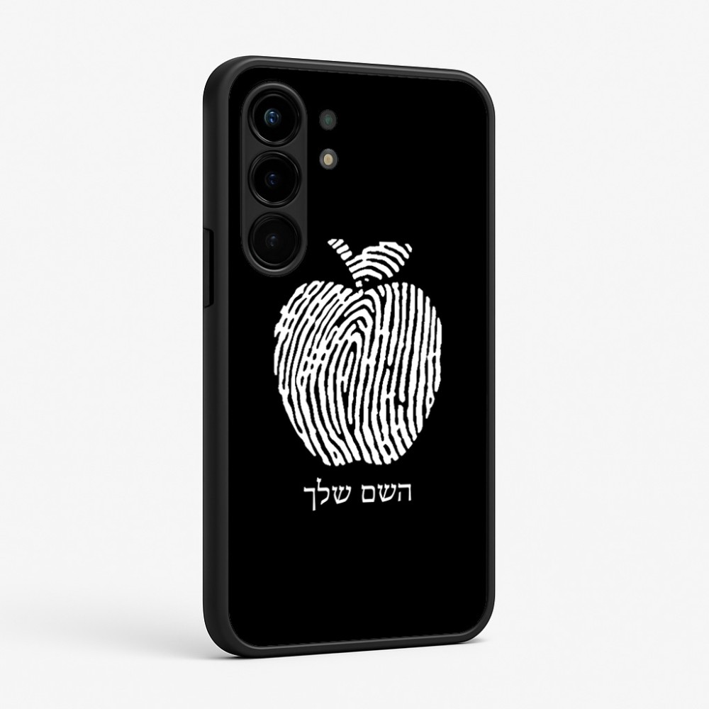 כיסוי בעיצוב אישי עם השם שלך לדגם - Nothing Phone (3a) Pro בעיצוב הדפס תפוח