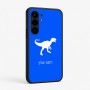 כיסוי בעיצוב אישי עם השם שלך לדגם - Nothing Phone (3a) Pro בעיצוב דינוזאור