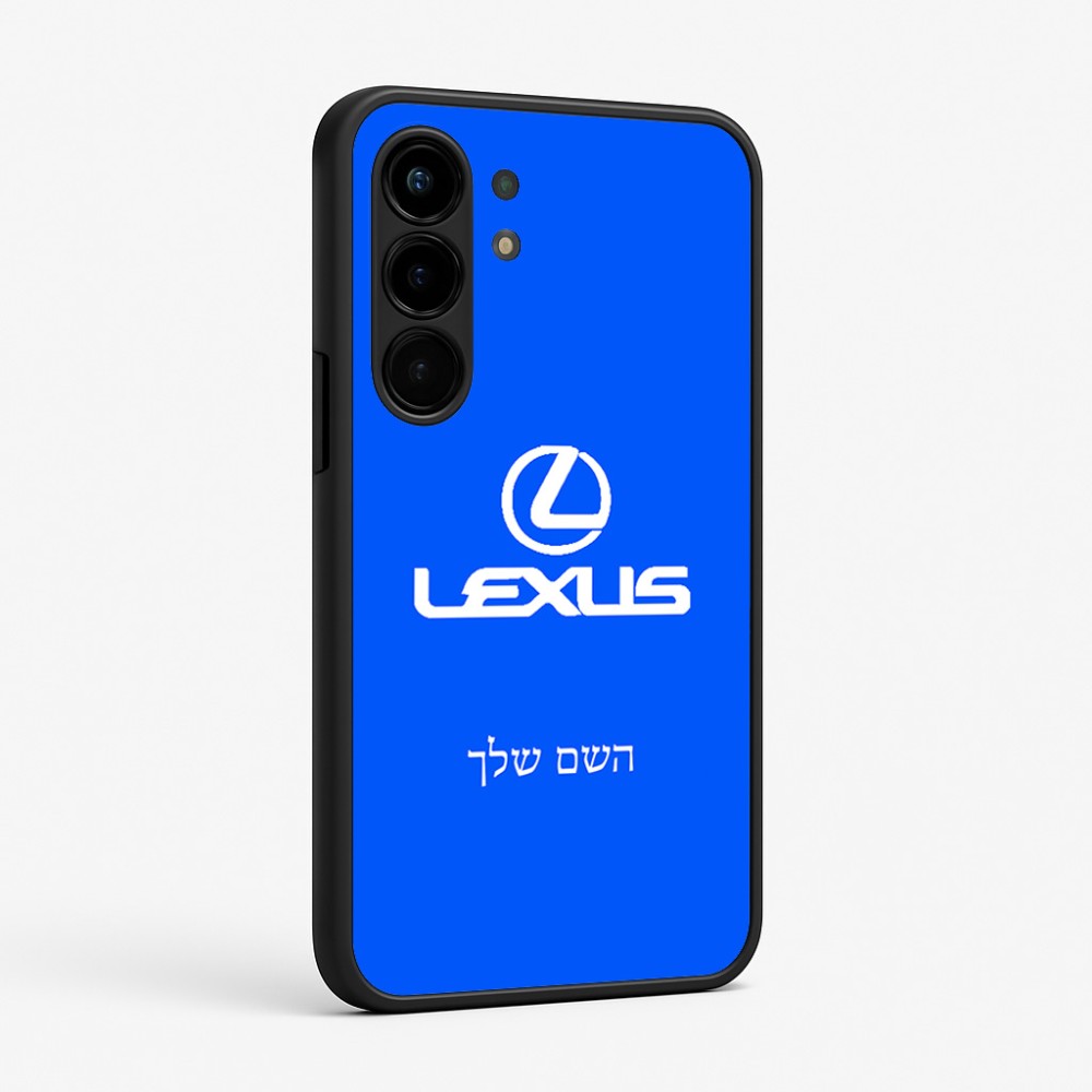כיסוי בעיצוב אישי עם השם שלך לדגם - Nothing Phone (3a) Pro בעיצוב לקסוס
