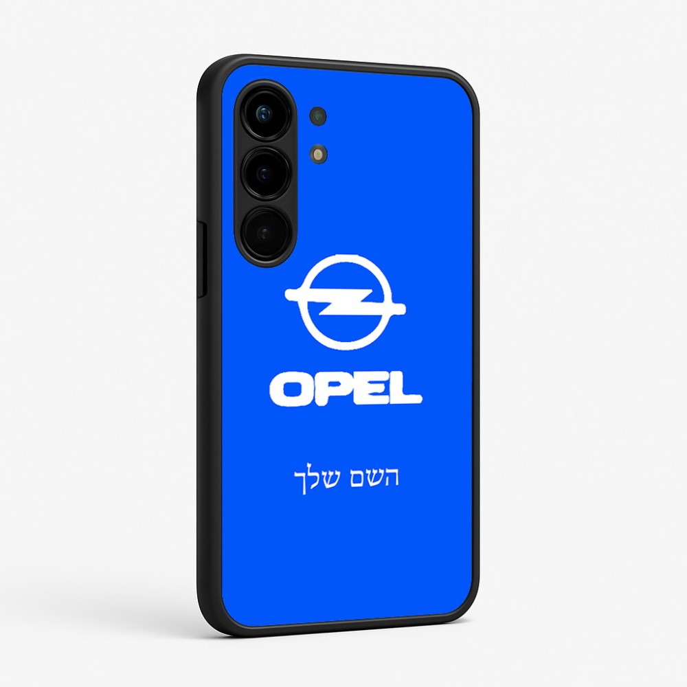 כיסוי בעיצוב אישי עם השם שלך לדגם - Nothing Phone (3a) Pro בעיצוב אופל