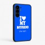 כיסוי בעיצוב אישי עם השם שלך לדגם - Nothing Phone (3a) Pro בעיצוב אוהבת את החבר שלי