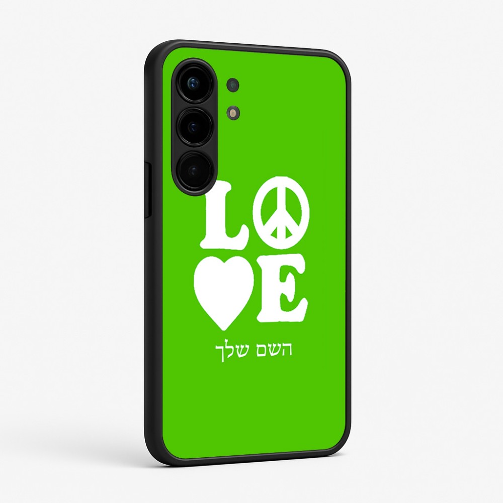 כיסוי בעיצוב אישי עם השם שלך לדגם - Nothing Phone (3a) Pro בעיצוב אהבה
