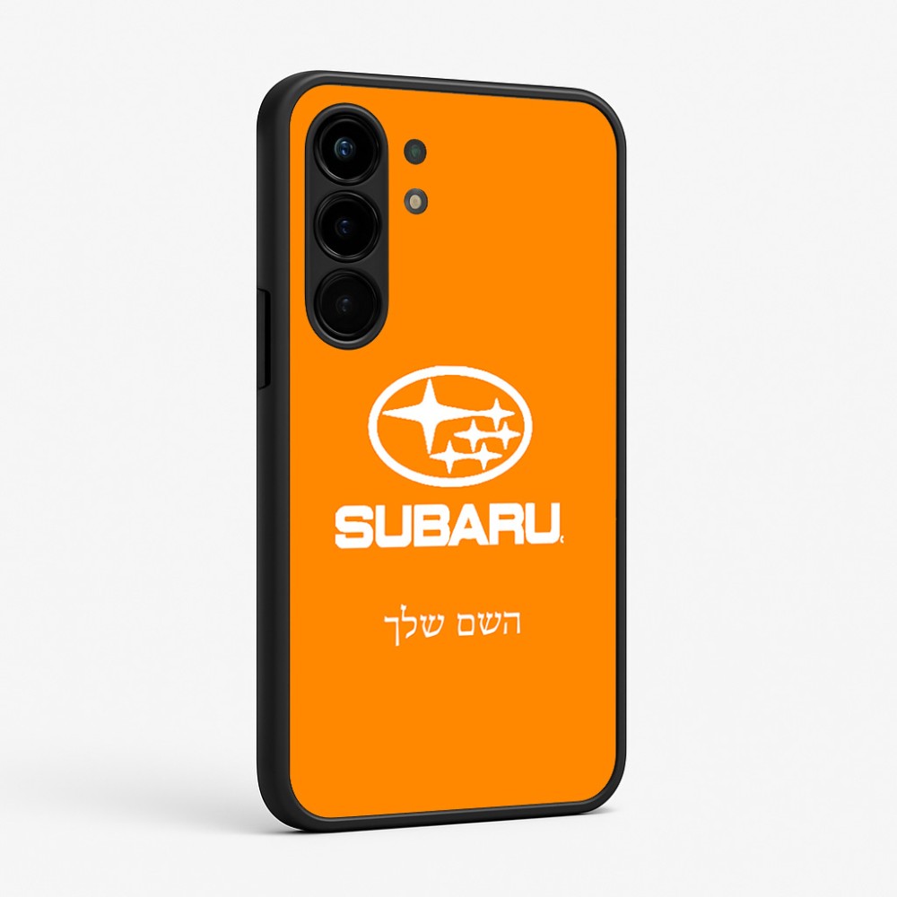כיסוי בעיצוב אישי עם השם שלך לדגם - Nothing Phone (3a) Pro בעיצוב סובארו