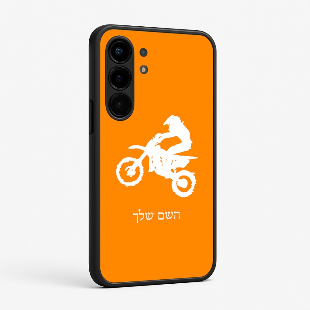 כיסוי בעיצוב אישי עם השם שלך לדגם - Nothing Phone (3a) Pro בעיצוב מוטוקרוס