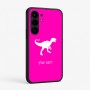 כיסוי בעיצוב אישי עם השם שלך לדגם - Nothing Phone (3a) Pro בעיצוב דינוזאור