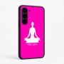 כיסוי בעיצוב אישי עם השם שלך לדגם - Nothing Phone (3a) Pro בעיצוב אימון יוגה