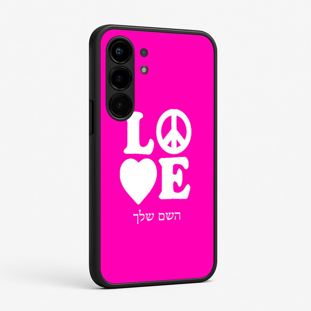 כיסוי בעיצוב אישי עם השם שלך לדגם - Nothing Phone (3a) Pro בעיצוב אהבה