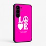כיסוי בעיצוב אישי עם השם שלך לדגם - Nothing Phone (3a) Pro בעיצוב אהבה
