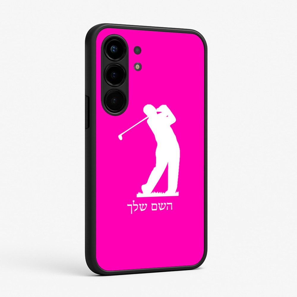 כיסוי בעיצוב אישי עם השם שלך לדגם - Nothing Phone (3a) Pro בעיצוב שחקן גולף