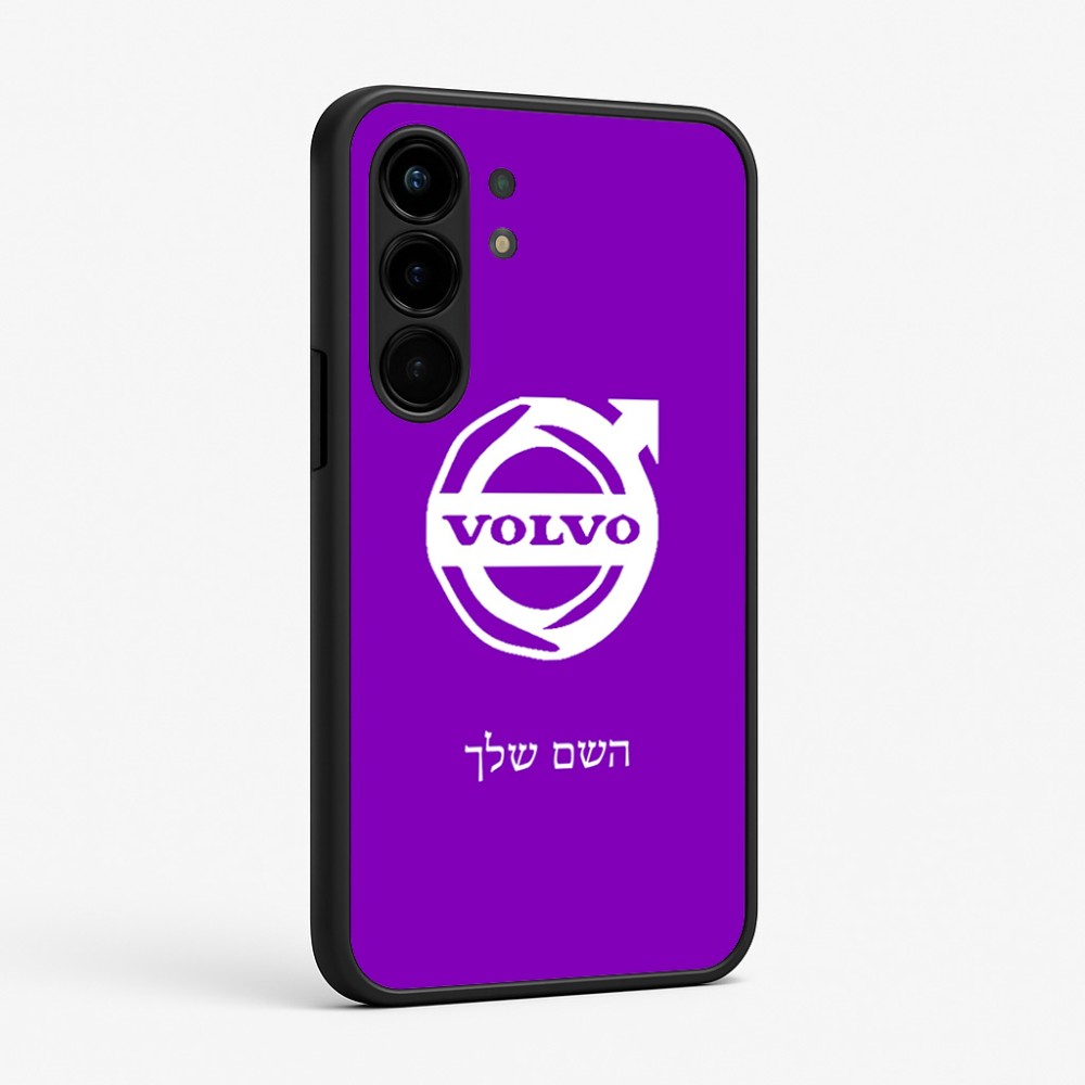 כיסוי בעיצוב אישי עם השם שלך לדגם - Nothing Phone (3a) Pro בעיצוב וולוו