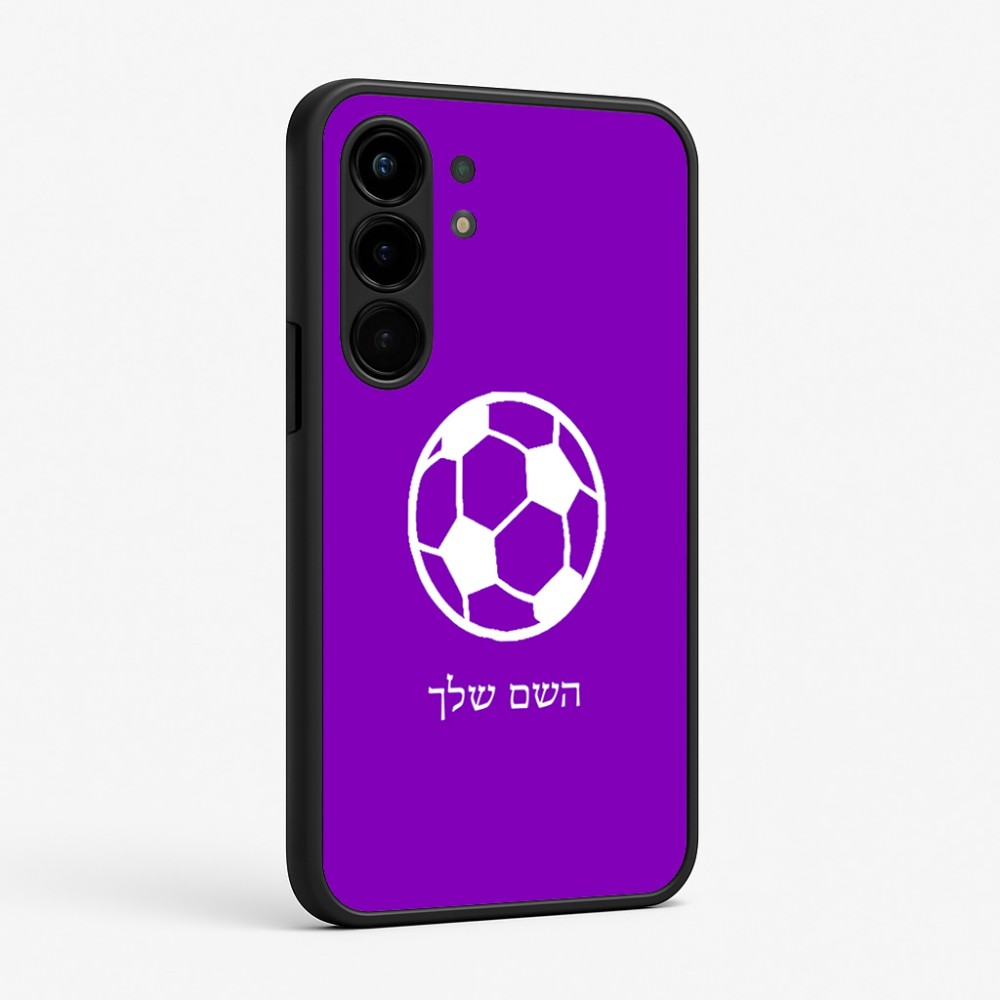 כיסוי בעיצוב אישי עם השם שלך לדגם - Nothing Phone (3a) Pro בעיצוב כדורגל כדור כדורגל
