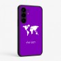 כיסוי בעיצוב אישי עם השם שלך לדגם - Nothing Phone (3a) Pro בעיצוב מפת העולם