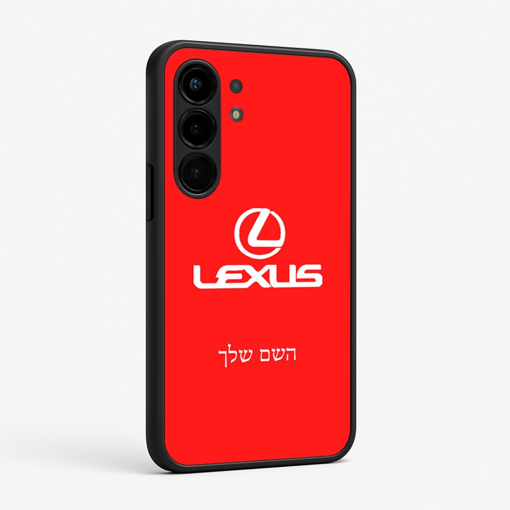 כיסוי בעיצוב אישי עם השם שלך לדגם - Nothing Phone (3a) Pro בעיצוב לקסוס
