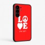 כיסוי בעיצוב אישי עם השם שלך לדגם - Nothing Phone (3a) Pro בעיצוב אהבה