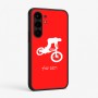 כיסוי בעיצוב אישי עם השם שלך לדגם - Nothing Phone (3a) Pro בעיצוב רוכב אופניים