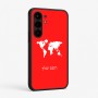 כיסוי בעיצוב אישי עם השם שלך לדגם - Nothing Phone (3a) Pro בעיצוב מפת העולם