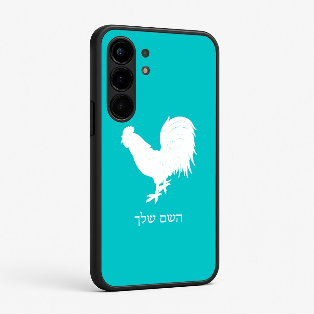 כיסוי בעיצוב אישי עם השם שלך לדגם - Nothing Phone (3a) Pro בעיצוב תרנגול