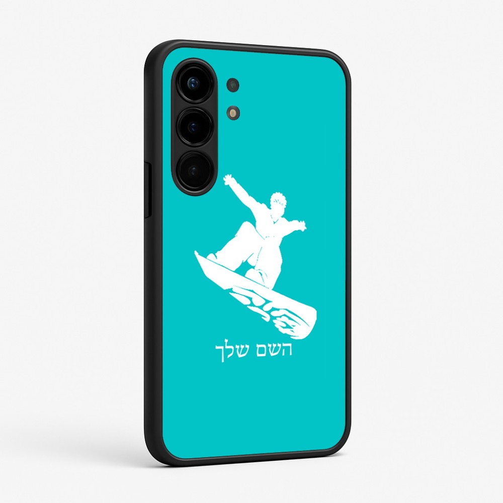 כיסוי בעיצוב אישי עם השם שלך לדגם - Nothing Phone (3a) Pro בעיצוב סנובורדיסט