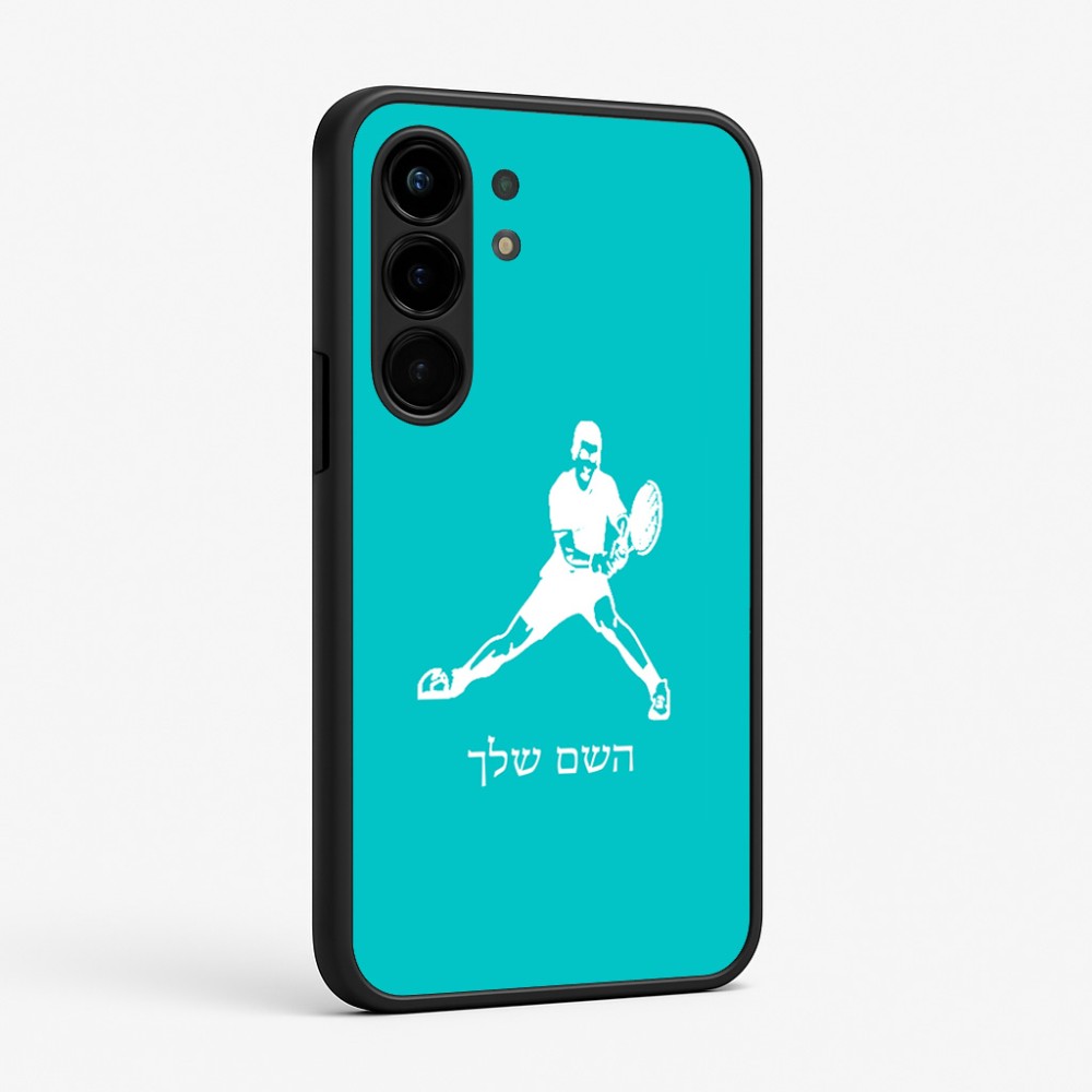 כיסוי בעיצוב אישי עם השם שלך לדגם - Nothing Phone (3a) Pro בעיצוב שחקן טניס