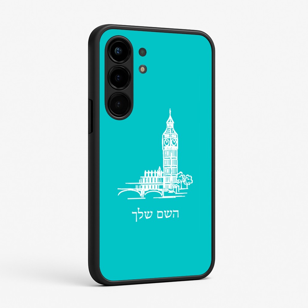 כיסוי בעיצוב אישי עם השם שלך לדגם - Nothing Phone (3a) Pro בעיצוב ביג בן