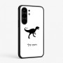 כיסוי בעיצוב אישי עם השם שלך לדגם - Nothing Phone (3a) Pro בעיצוב דינוזאור