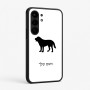 כיסוי בעיצוב אישי עם השם שלך לדגם - Nothing Phone (3a) Pro בעיצוב כלב