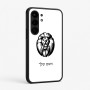 כיסוי בעיצוב אישי עם השם שלך לדגם - Nothing Phone (3a) Pro בעיצוב פני אריה