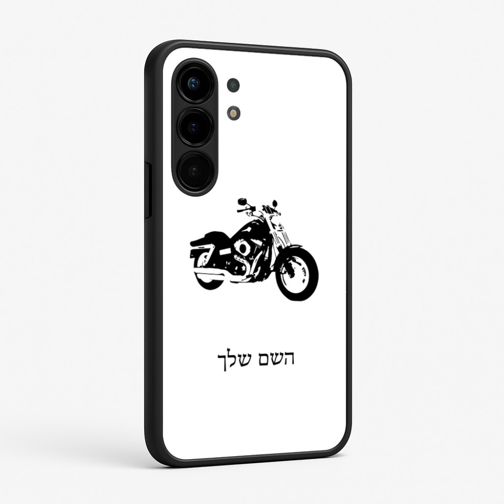 כיסוי בעיצוב אישי עם השם שלך לדגם - Nothing Phone (3a) Pro בעיצוב הארלי-דיווידסון