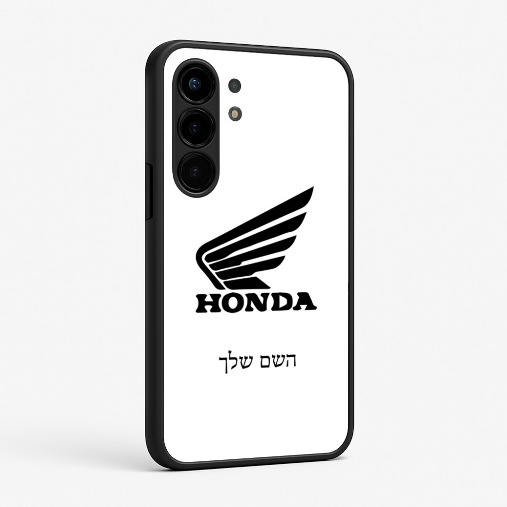 כיסוי בעיצוב אישי עם השם שלך לדגם - Nothing Phone (3a) Pro בעיצוב הונדה