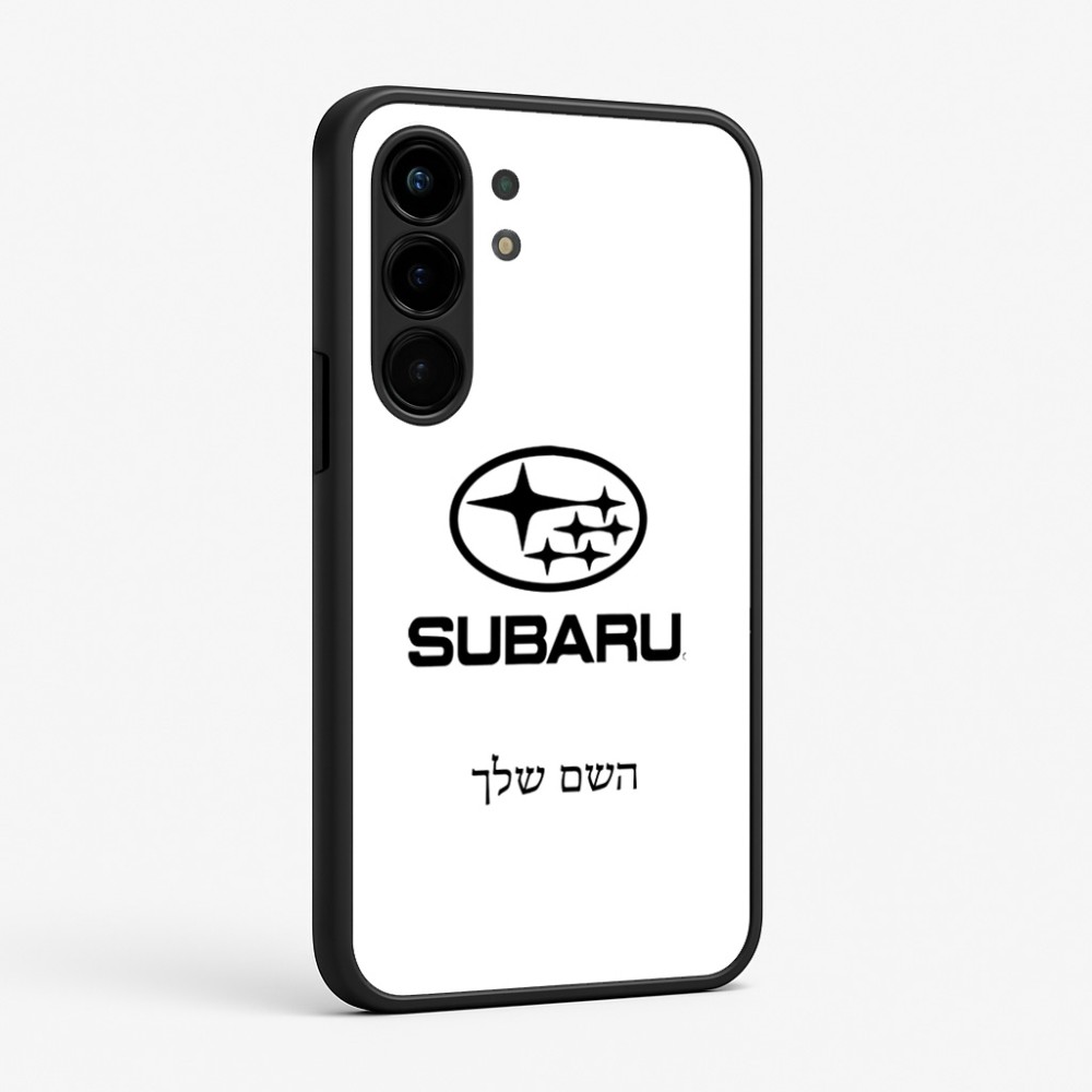 כיסוי בעיצוב אישי עם השם שלך לדגם - Nothing Phone (3a) Pro בעיצוב סובארו
