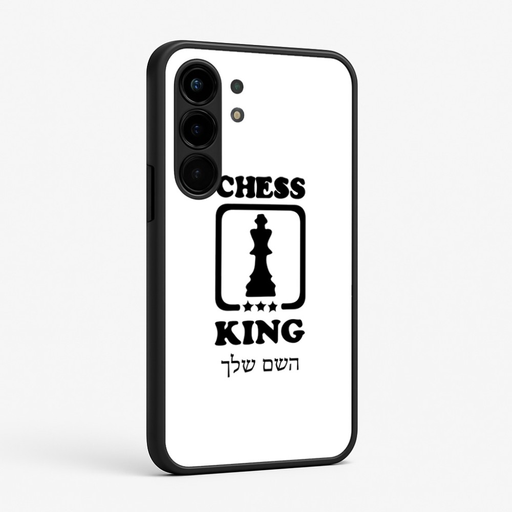 כיסוי בעיצוב אישי עם השם שלך לדגם - Nothing Phone (3a) Pro בעיצוב שחמט
