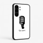 כיסוי בעיצוב אישי עם השם שלך לדגם - Nothing Phone (3a) Pro בעיצוב מיקרופון