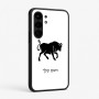 כיסוי בעיצוב אישי עם השם שלך לדגם - Nothing Phone (3a) Pro בעיצוב מזלות - שור