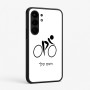 כיסוי בעיצוב אישי עם השם שלך לדגם - Nothing Phone (3a) Pro בעיצוב אופניים אולימפיים