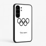 כיסוי בעיצוב אישי עם השם שלך לדגם - Nothing Phone (3a) Pro בעיצוב אולימפי