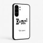 כיסוי בעיצוב אישי עם השם שלך לדגם - Nothing Phone (3a) Pro בעיצוב נוסחת אלברט איינשטיין
