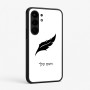 כיסוי בעיצוב אישי עם השם שלך לדגם - Nothing Phone (3a) Pro בעיצוב נוצת נוצה