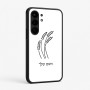 כיסוי בעיצוב אישי עם השם שלך לדגם - Nothing Phone (3a) Pro בעיצוב חיטה גלית זהב