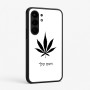 כיסוי בעיצוב אישי עם השם שלך לדגם - Nothing Phone (3a) Pro בעיצוב עלה מריחואנה - גראס