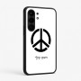 כיסוי בעיצוב אישי עם השם שלך לדגם - Nothing Phone (3a) Pro בעיצוב סמל השלום
