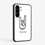 כיסוי בעיצוב אישי עם השם שלך לדגם - Nothing Phone (3a) Pro בעיצוב יד סלע