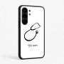 כיסוי בעיצוב אישי עם השם שלך לדגם - Nothing Phone (3a) Pro בעיצוב סטטוסקופ רופא