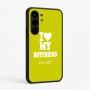 כיסוי בעיצוב אישי עם השם שלך לדגם - Nothing Phone (3a) Pro בעיצוב אוהבת את החבר שלי