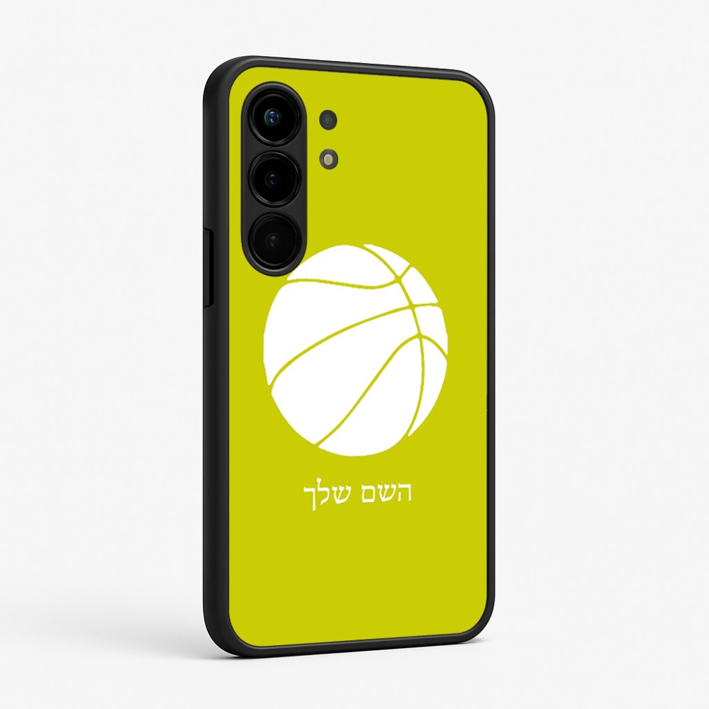 כיסוי בעיצוב אישי עם השם שלך לדגם - Nothing Phone (3a) Pro בעיצוב כדורסל