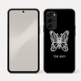 כיסוי בעיצוב אישי עם השם שלך לדגם - Nothing Phone (3a) Pro בעיצוב פרפר