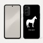 כיסוי בעיצוב אישי עם השם שלך לדגם - Nothing Phone (3a) Pro בעיצוב סוס