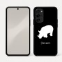 כיסוי בעיצוב אישי עם השם שלך לדגם - Nothing Phone (3a) Pro בעיצוב קרנף