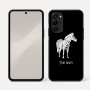 כיסוי בעיצוב אישי עם השם שלך לדגם - Nothing Phone (3a) Pro בעיצוב זברה