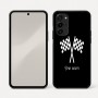 כיסוי בעיצוב אישי עם השם שלך לדגם - Nothing Phone (3a) Pro בעיצוב דגל המירוץ